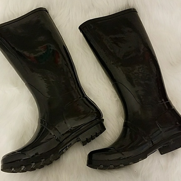 black rain boots target